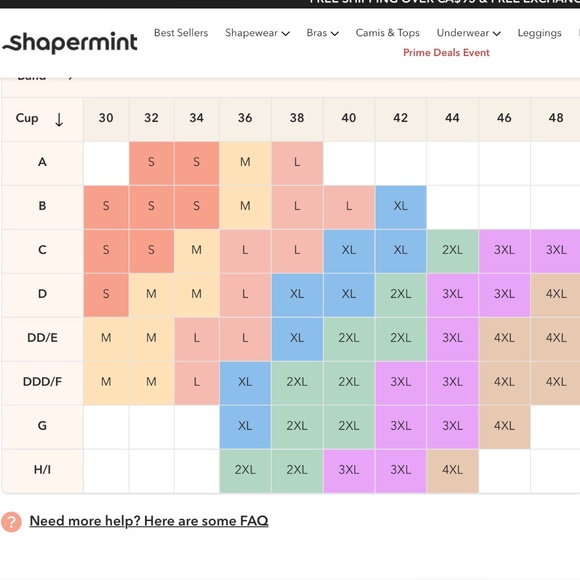 Shapermint Truekind® Supportive Comfort Shaping Bra Sz L White - Picture 2 of 6